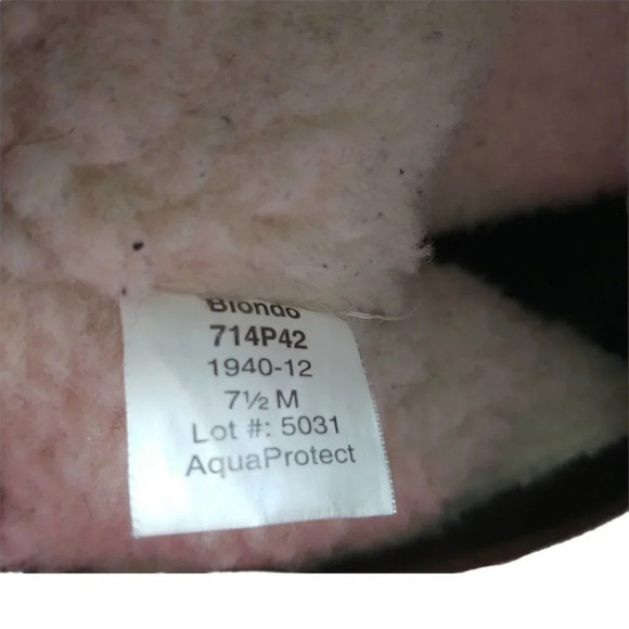 Blondo Canada Leather Suede Winter Fur Trim AquaProtect Boots - Picture 5 of 9